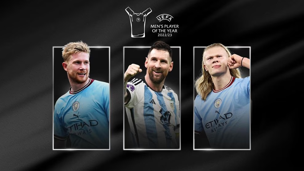Sports Reel UEFA Men's Player of the Year Kevin De Bruyne, Erling